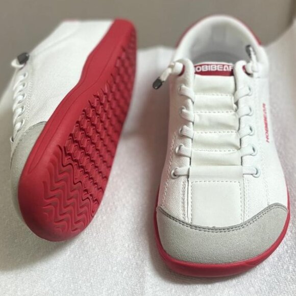 HOBIBEAR FEMAL SHOES SIZE 6 WHITE - Picture 4 of 5